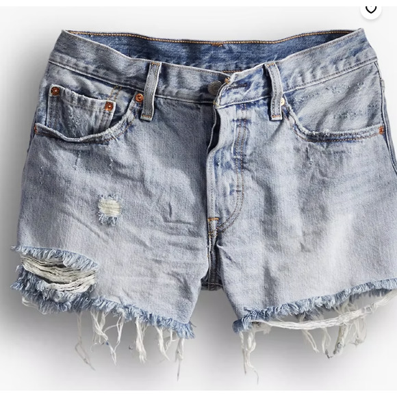 Levi's Premium 501 Women's Shorts - Picture 4 of 15